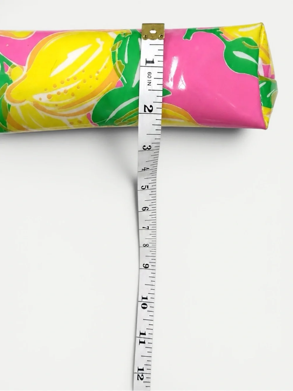 Lilly Pulitzer for Estée Lauder Lemon Cosmetic Bag + Fragrance Notepad Set